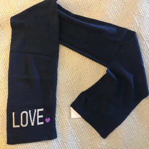 J. Crew (Crewcuts) "Love" Knit Scarf